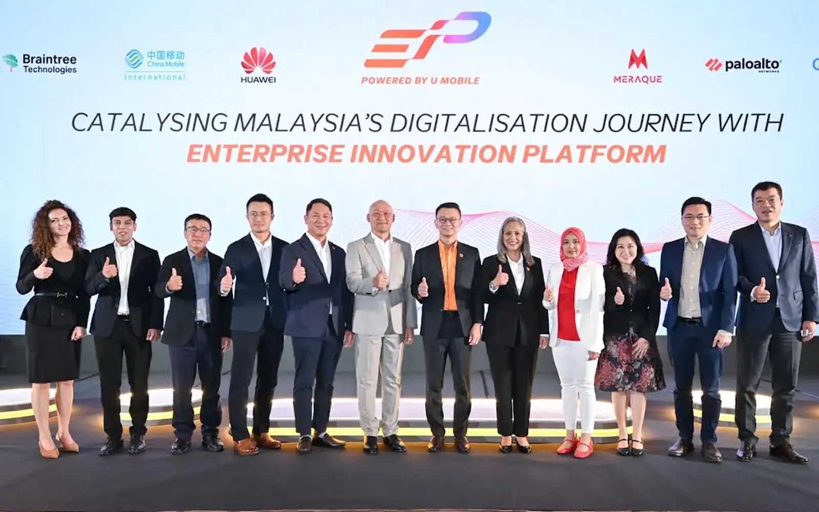 Braintree Technologies at U Mobile Enterprise Innovation Platform launch